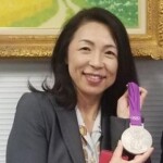 辻裕里(宮間あやさんの金メダルと)